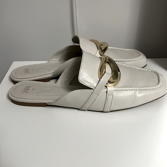 Zara cream mule loafer - Picture 2 of 3